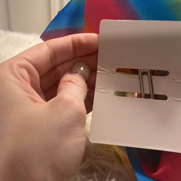 Copper Key Rainbow Hair Bow New GiveawayItem only - Picture 4 of 4